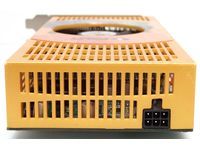 The power is provided via a 6-pin PCIe plug