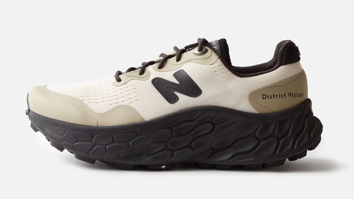 New Balance and District Vision team up to make a trail running shoe with a mindfulness vibe