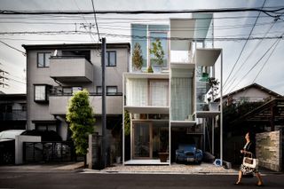 Modern houses in Tokyo