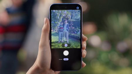 Taking a picture with the Google Pixel 10a's main camera