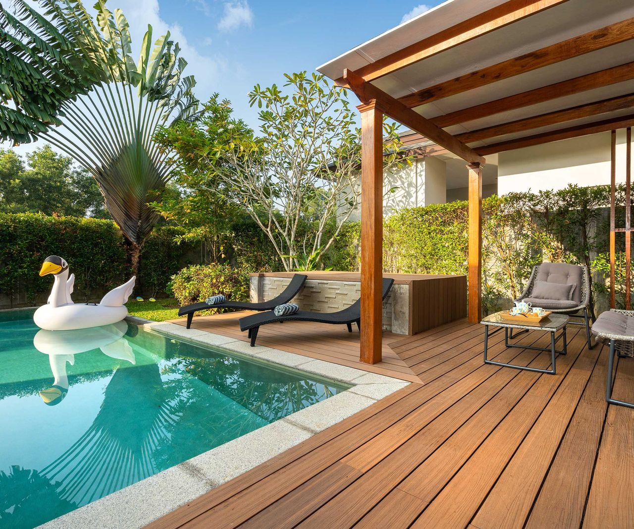 How to hide pool equipment 6 tips for a sleek poolside Homes & Gardens