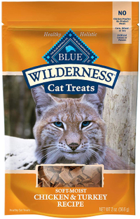 Blue Buffalo Wilderness Chicken &amp; Turkey Grain Free Cat Treats