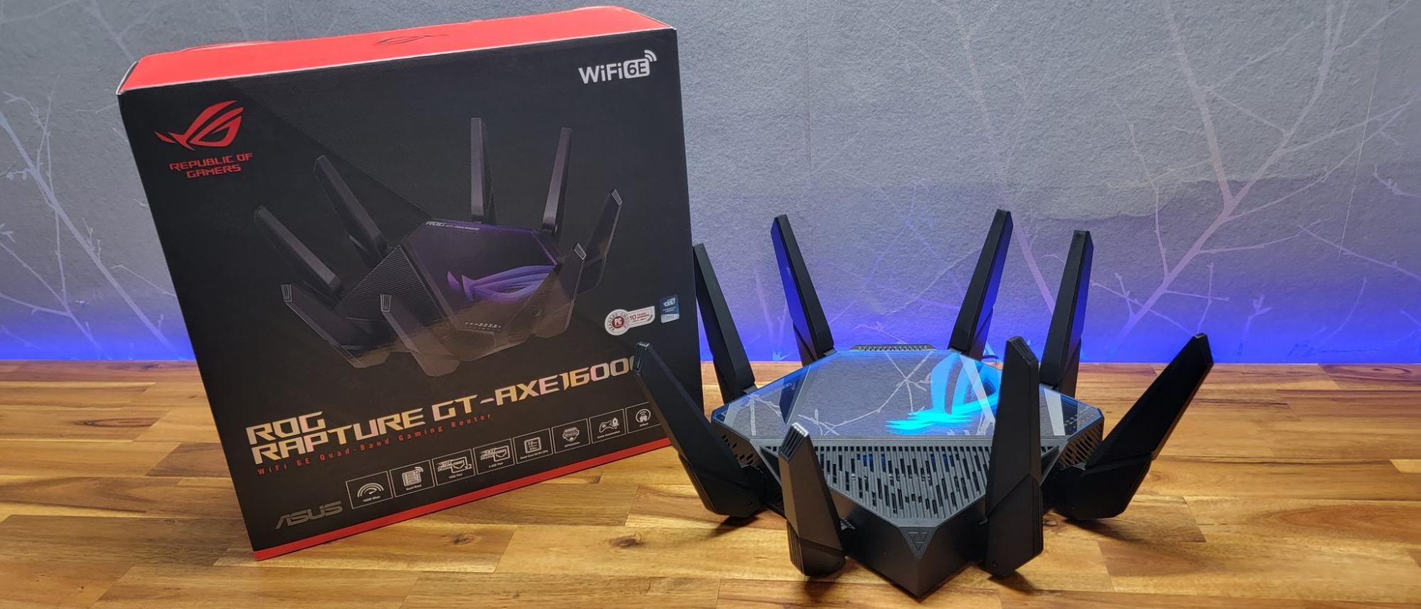 Experience LightningFast WiFi with Asus ROG Rapture GTAXE16000