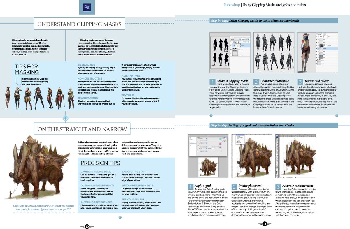 Get the most from Photoshop, Painter, ArtRage, PaintTool SAI and SketchBook Pro
