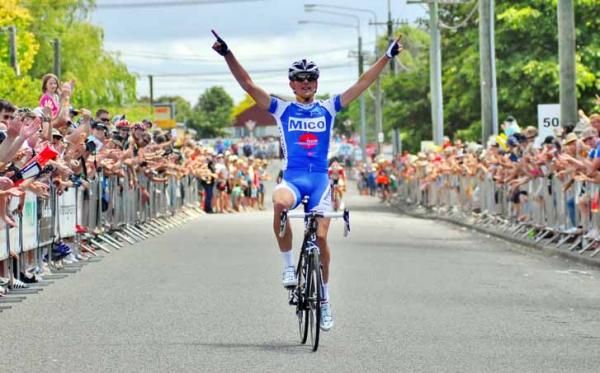 Michael Vink broke the course record at Christchurch.