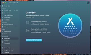 CleanMyMac X Uninstaller