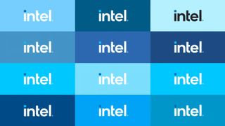 Intel logo lots