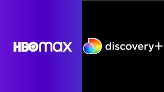 HBO Max的标志与Discovery+的标志并排