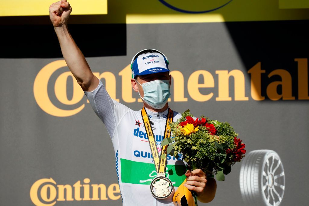 Sam Bennett (Deceuninck-Quickstep) took his maiden Tour de France stage win
