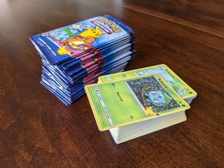 Mcdonalds Pokemon Cards Stacked