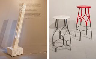 smart stools in exhibition