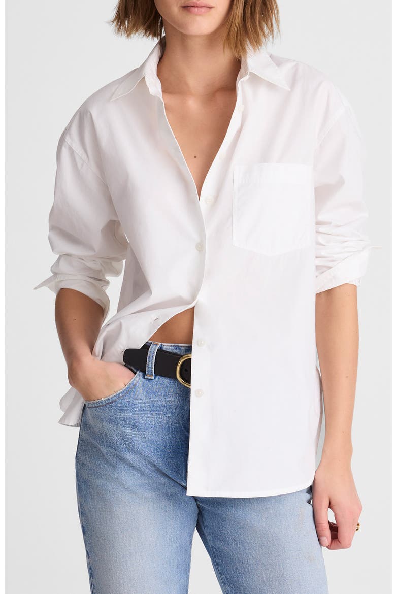 The Easy Poplin Button-Up Shirt