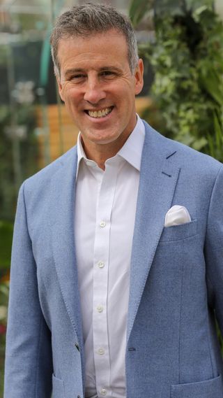 Anton Du Beke during press day for the RHS Chelsea Flower Show, a garden show held by the Royal Horticultural Society in the grounds of the Royal Hospital Chelsea in London, United Kingdom on September 21, 2021. The annual flower show was postponed in May due to the coronavirus lockdown and the autumn show is it held over six day, from 21 to 26 September.