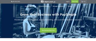 PaySimple credit card processing