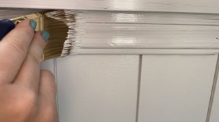 Painting trim DIY