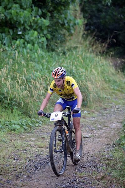 Race leader Fabian Giger (Rabobank-Giant)