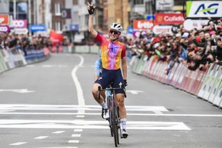Demi Vollering (SD Worx) won 2023 Liège-Bastogne-Liège Femmes for the second time in three years