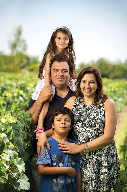 Alejandro Vigal and family