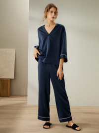 LILYSILK Silk Suede Pullover Pajama Set, $299 $254 at LILYSILK