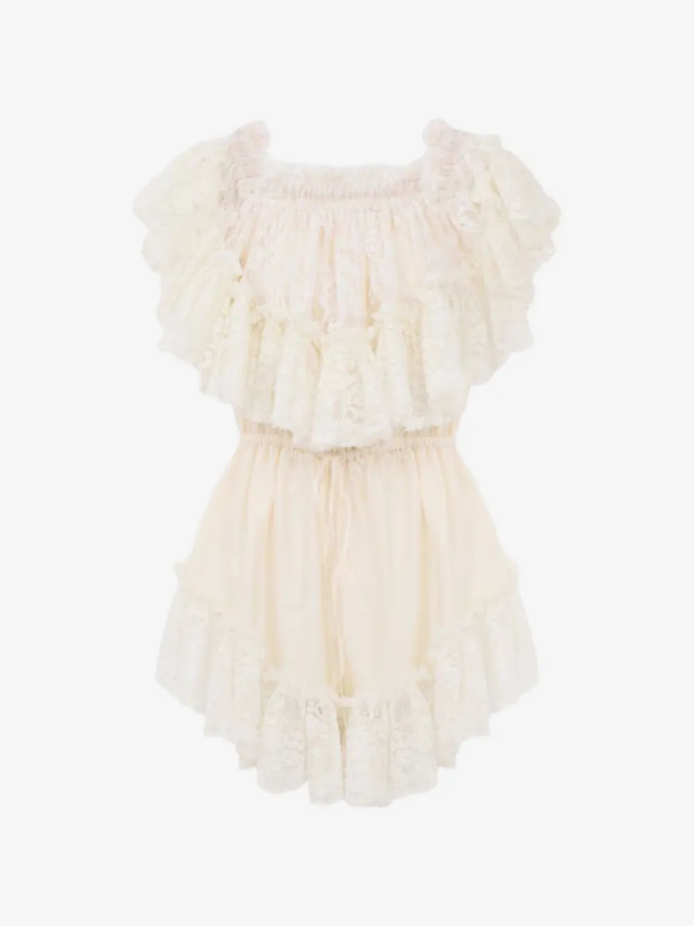 Chlo&amp;eacute; Ruffled Playsuit | 34