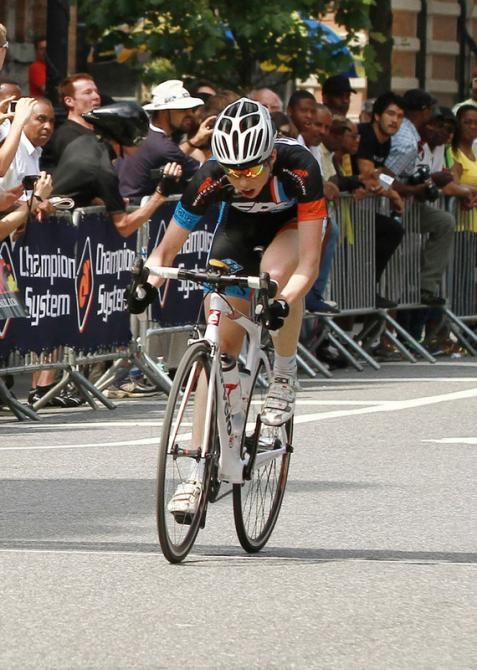 But Amy Cutler (Team EPS/CSS/p/b Shebell &amp; Shebell managed to pull out ahaead and take the win.