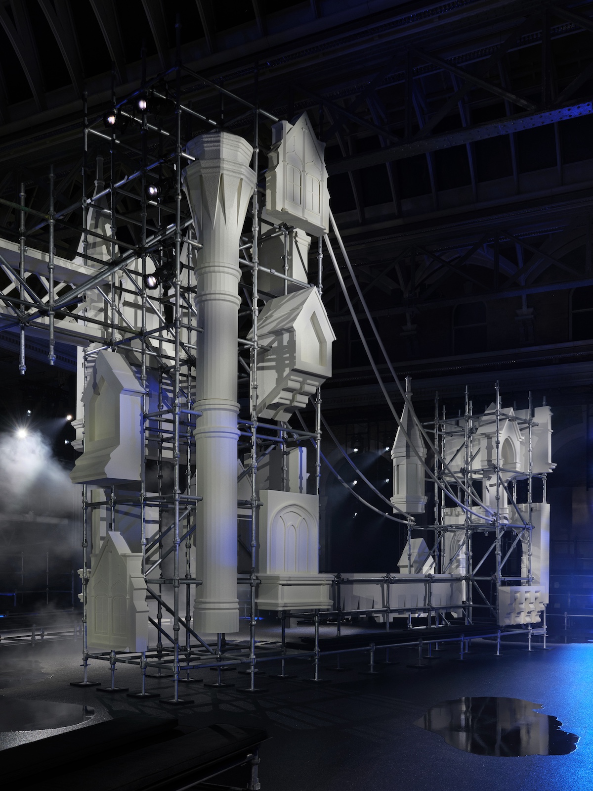 Burberry A/W 2026 runway set at London Fashion Week