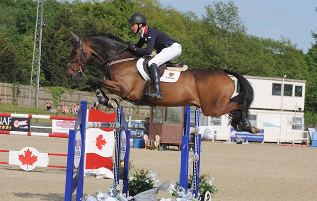 Olli Fletcher riding KBIS Caicos to win the Area Trial at Wales and West