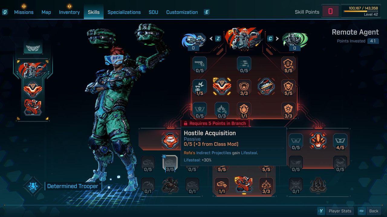 More examples of BL4's terrible UI, and how little it tells you about class mods.