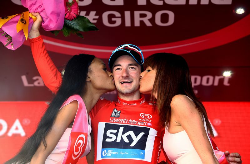 Elia Viviani (Team Sky) will wear the points jersey tomorrow