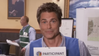 Robe Lowe as Chris in NBC's Parks and Recreation