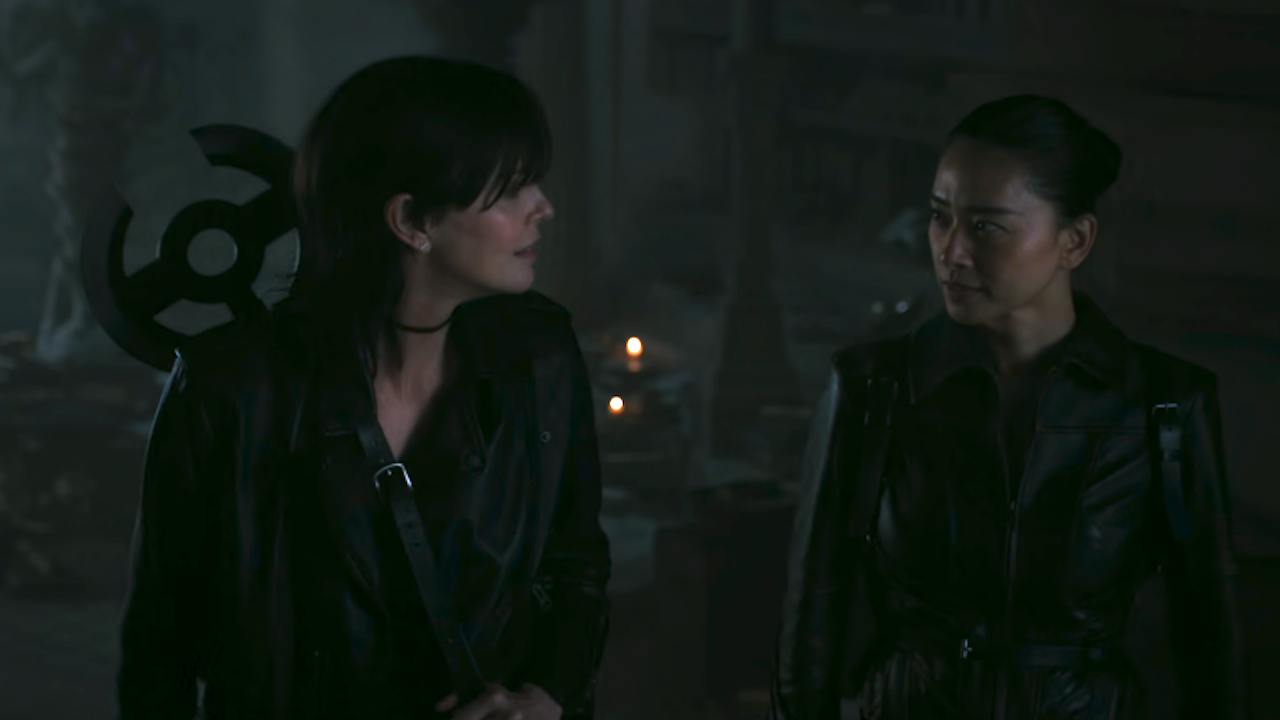 Andy and Quynh at the end of The Old Guard 2
