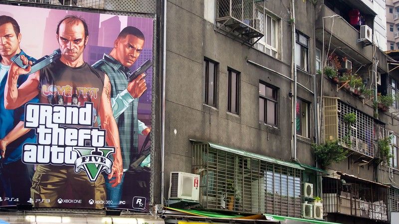 GTA 5 ad