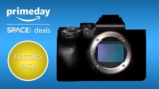 Sony A7R IV shown as the editor's pick on prime day camera deals