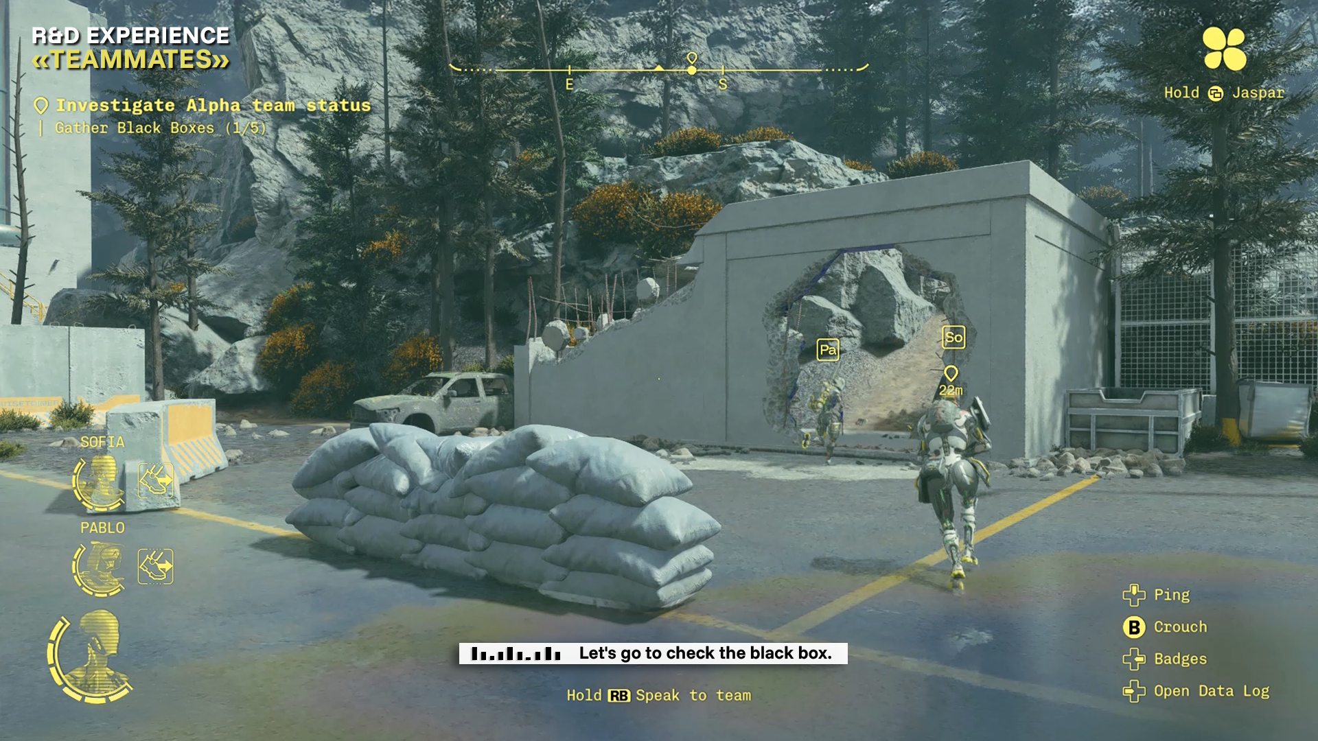 Screenshots of Ubisoft automaton Teammates