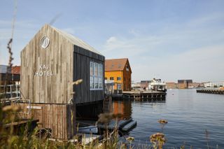 Kaj micro-hotel in a Copenhagen boathouse on the water