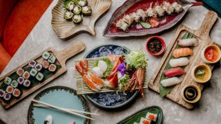 Enjoy an array of small plates from Japan, Indonesia and Malaysia