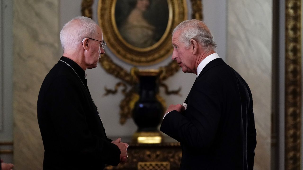 King Charles and Archbishop of Canterbury