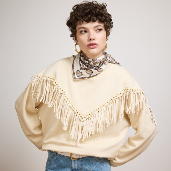 Sabina Sweatshirt Ecru
