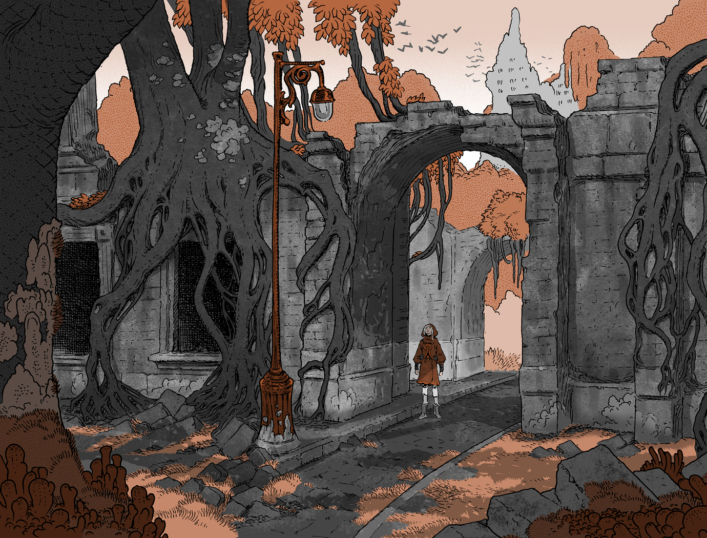Book illustrations; 