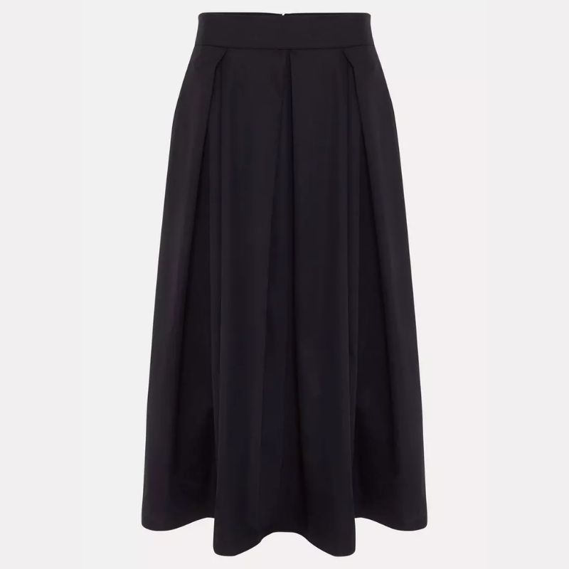 Phase Eight black midi skirt