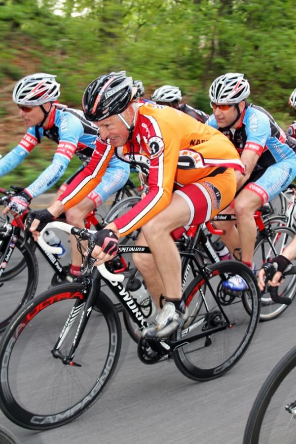Taking the Brooklyn hills with the same ease as he rode"El Poggio" to win Milan San Remo Classic in 1984.