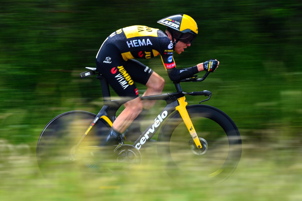 Criterium du Dauphine 2021 73rd Edition 4th stage Firminy Roche La Moliere 164 km 02062021 Steven Kruijswijk NED Jumbo Visma photo Dario BelingheriBettiniPhoto2021
