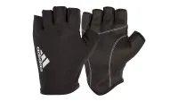 the Adidas Essential Gloves are essential for light training