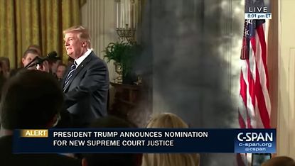 President Trump unveils Supreme Court pick Lord Voldemort