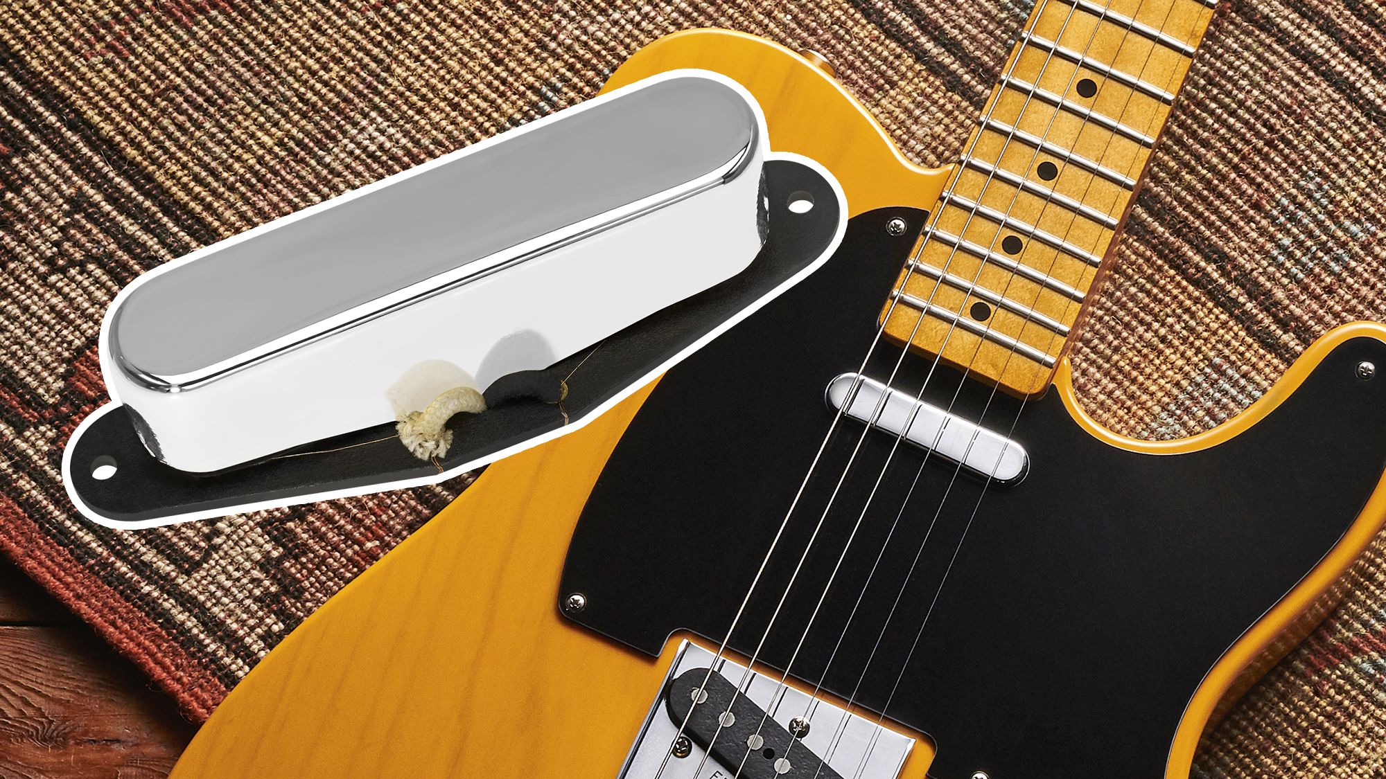 DiMarzio's Muscle T wants to make you like Tele neck pickups