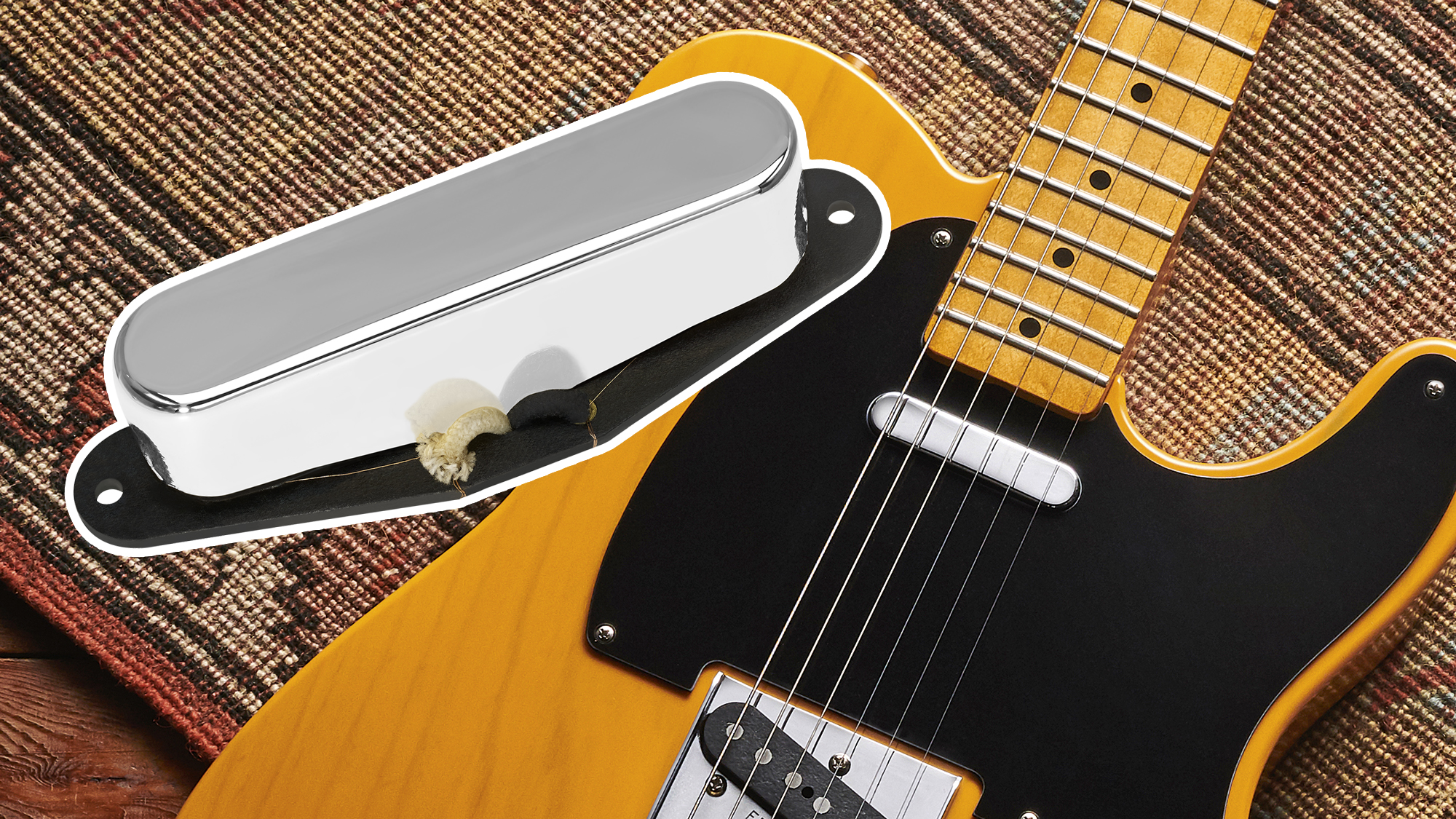 DiMarzio Muscle T over a Fender Telecaster