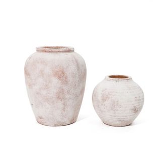 Valdese Handmade Stoneware Table Vase (Set of 2)