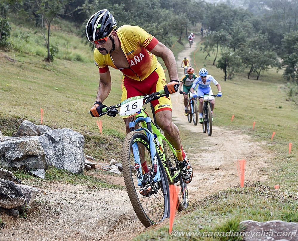 Jose Hermida (Spain) racing his 6th and probably final Olympics