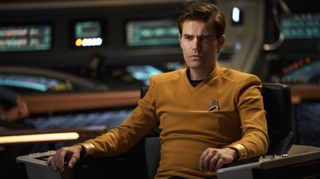 Actor Paul Wesley as a young James T. Kirk in "Star Trek: Strange New Worlds" season 2 coming to Paramount Plus in 2023.