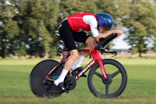 Stefan Kung during european time trial championships 2023